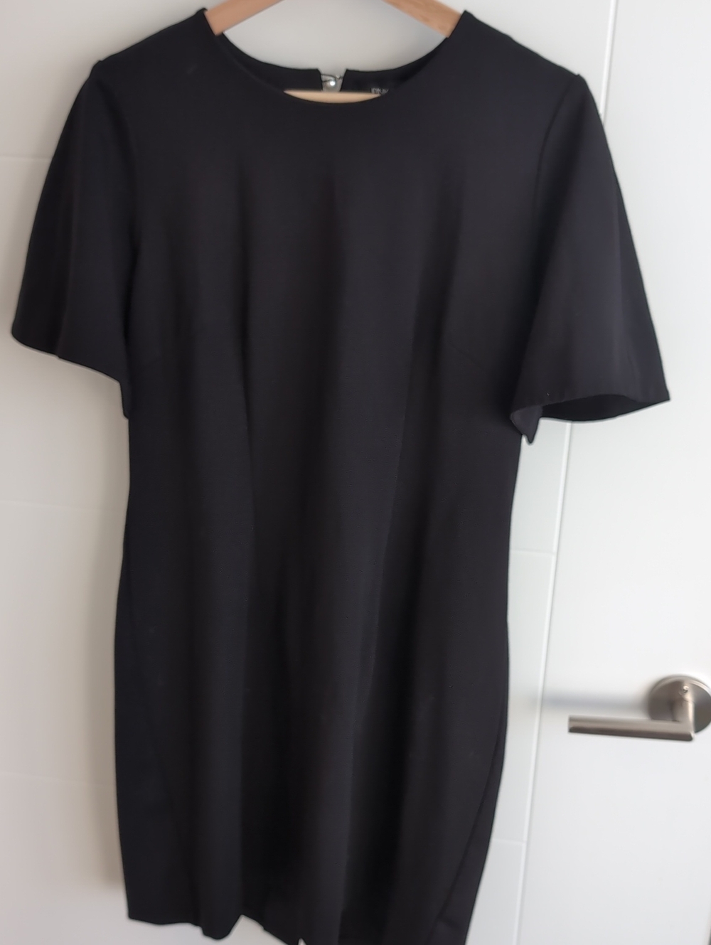 NWT Pink Tartan Black Sheath Dress with Cape Overlay | Size 10